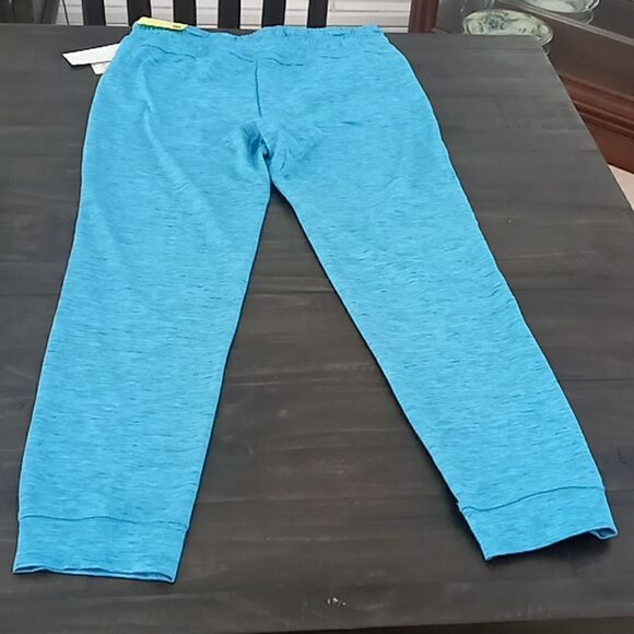 All In Motion soft gym pants teal green size of large teens 12 14 - Picture 5 of 9